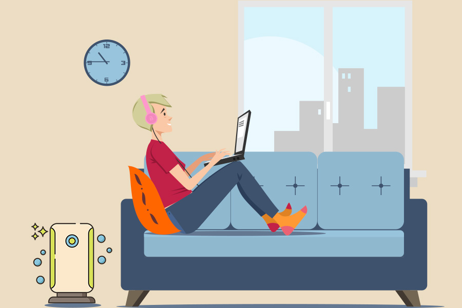 use air purifier to reduce indoor pollution in delhi
