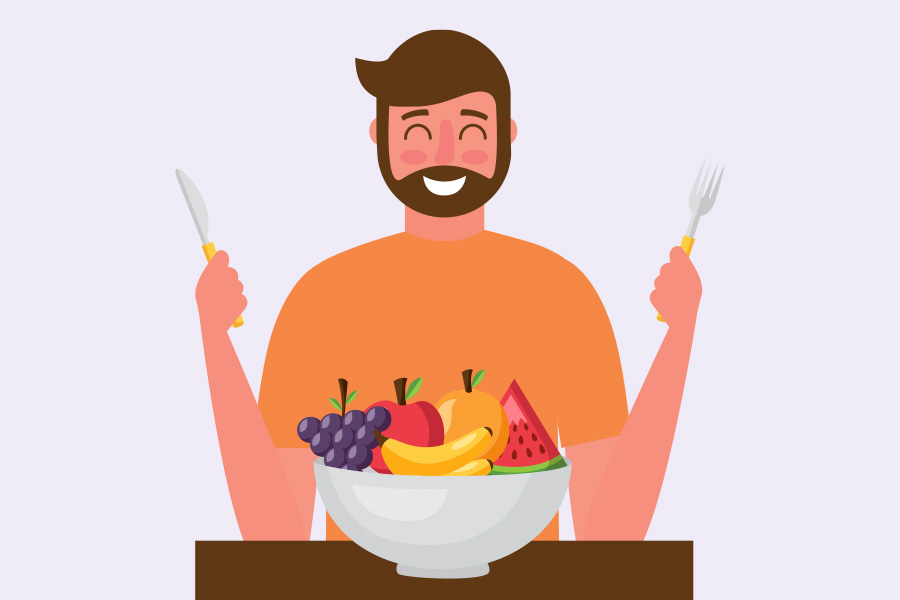 eat right food to keep healthy