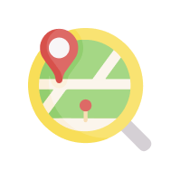 Geographic location icon