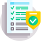 rules and regulations checklist icon