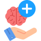 icon for supporting mental health