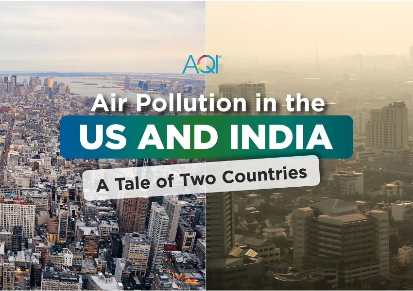 Air Pollution in the US and India: A Tale of Two Countries.&nbsp;