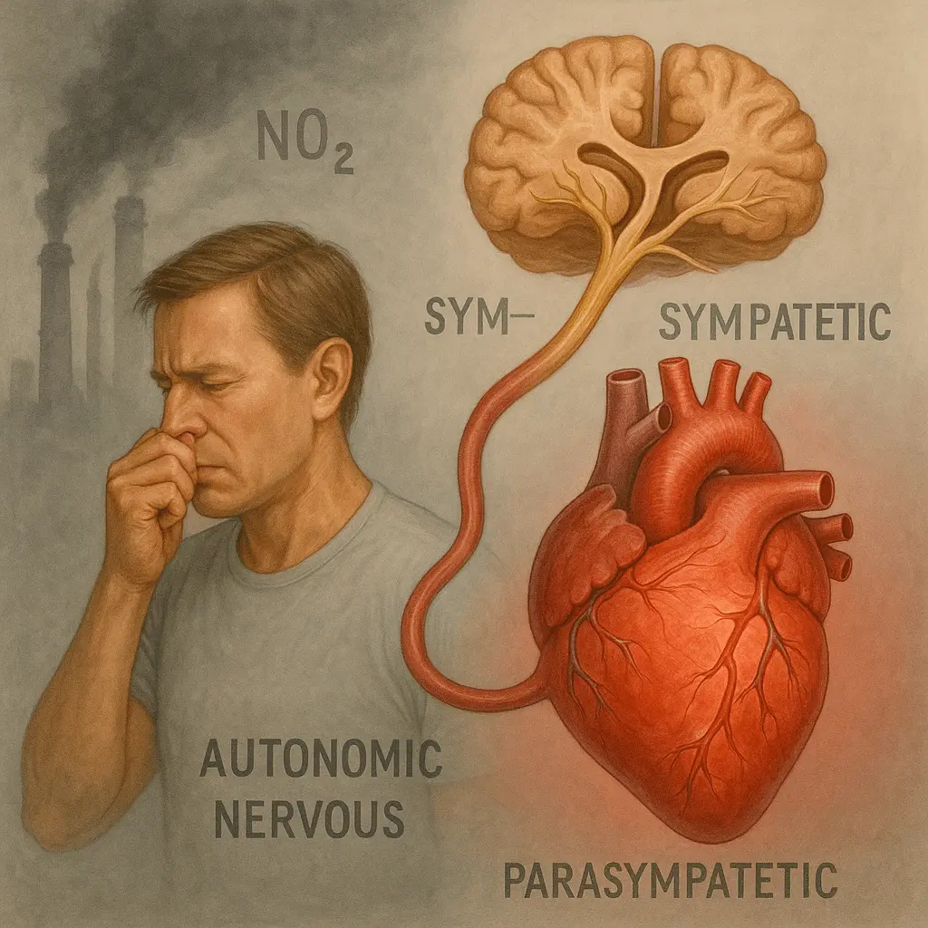 Autonomic Nervous System Disruption due to air pollution