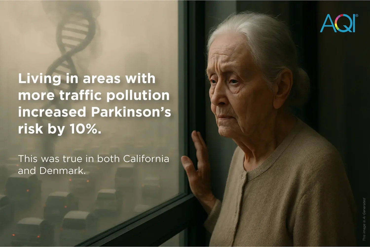 Inhaling air pollution can increase you chance of parkinson's data