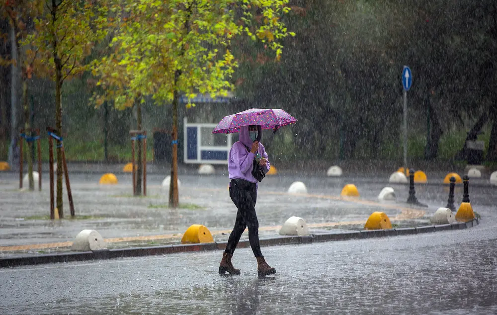 Cloud seeding can cause this rain