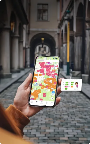 Real-time Air Quality Map